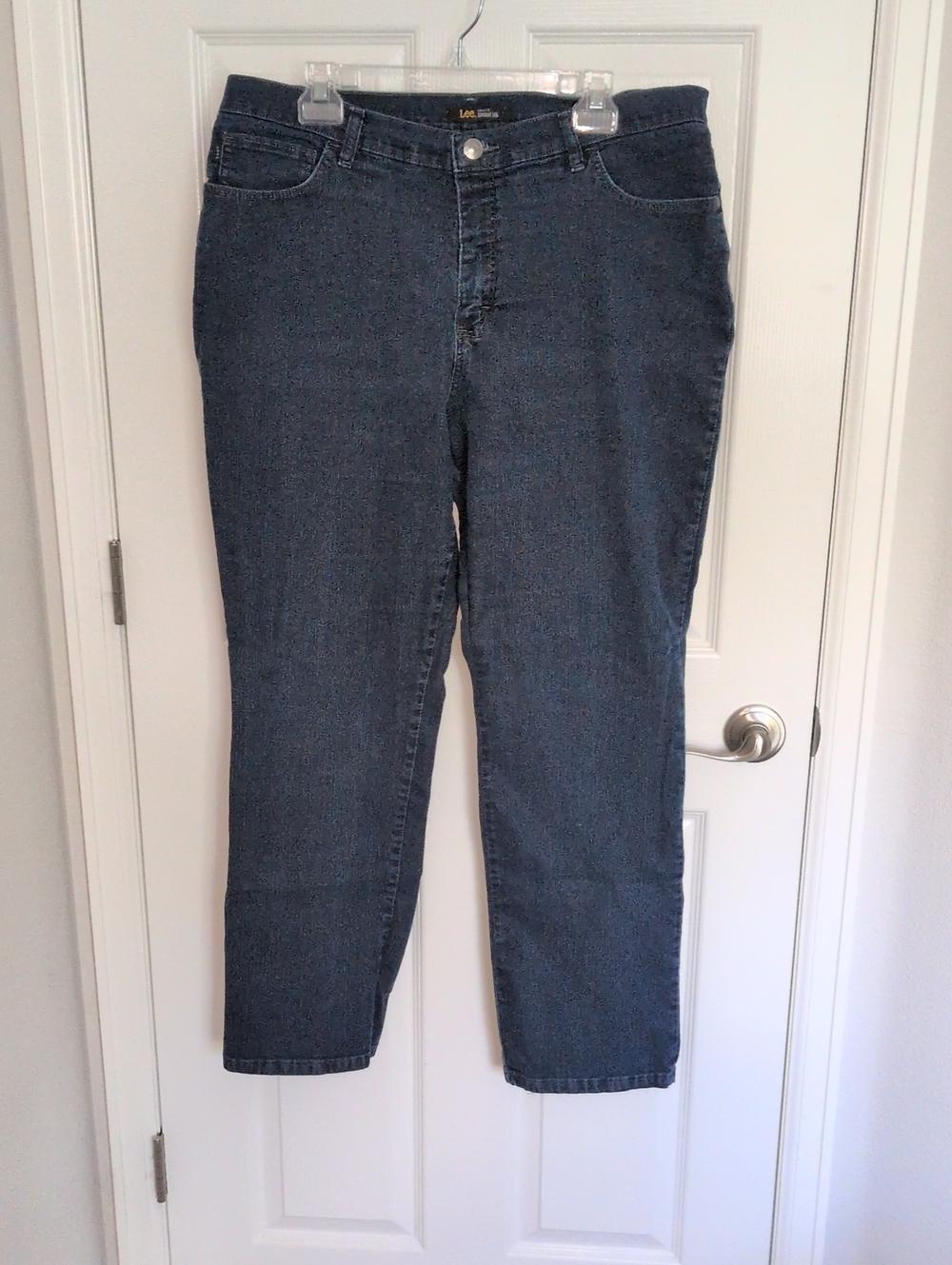 Lee Classic Fit Straight Leg Dark Wash Jeans - 16M